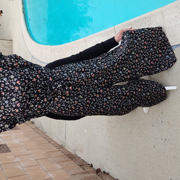 Rebecca Taylor SL Vine Jumpsuit - Size 10 - Picture 5 of 14